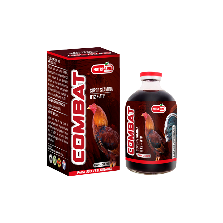 COMBAT B12 5500 Vitamina +ATP 50ML