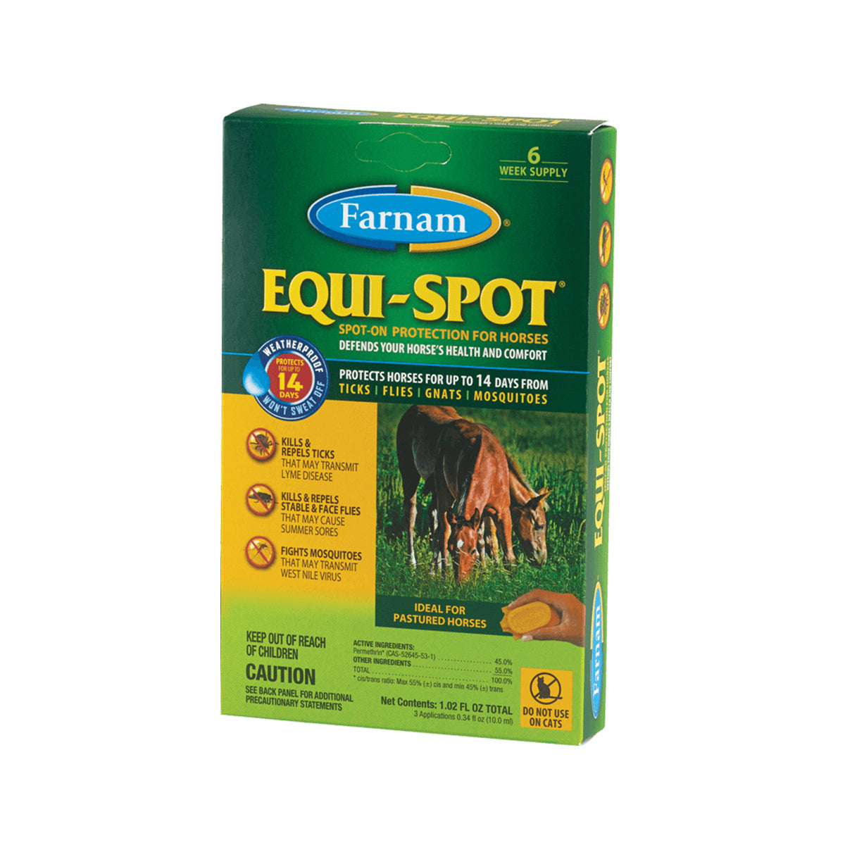 Equi-Spot Spot-On Protection for Horses