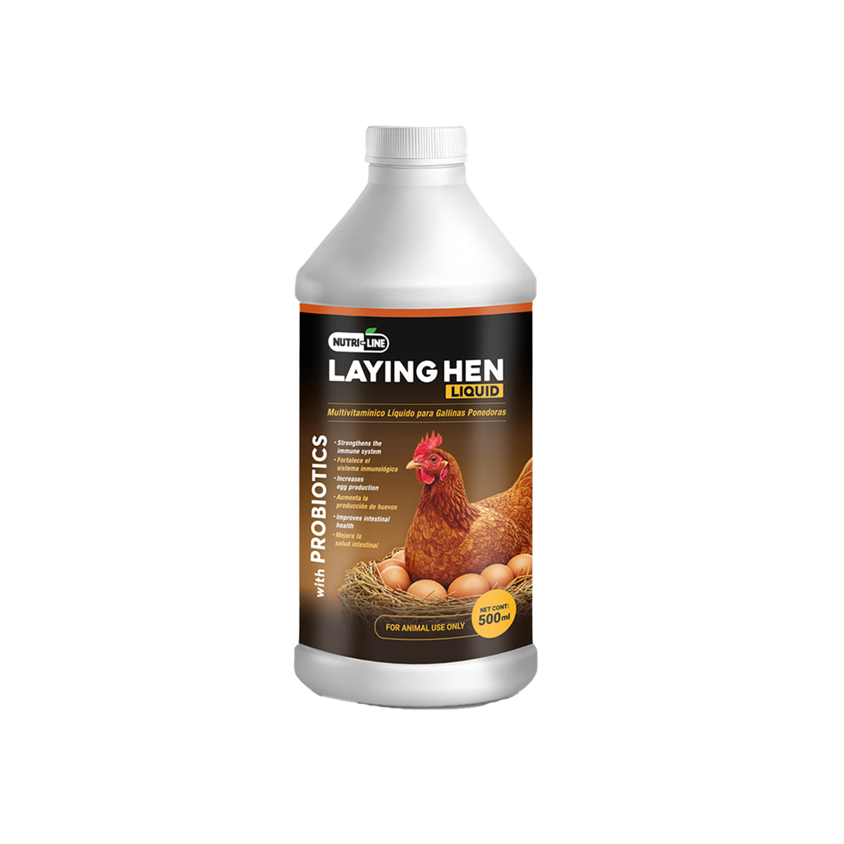 Para gallinas en etapa de preproducción y postura. Fortalece el sistema inmunitario, mejora la salud intestinal y ayuda a maximizar la producción de huevos.