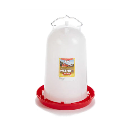 3 Gallon Plastic Poultry Drinker