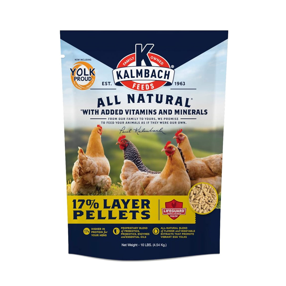 17% All Natural Layer Pellets (Alimento para Gallinas Ponedoras)