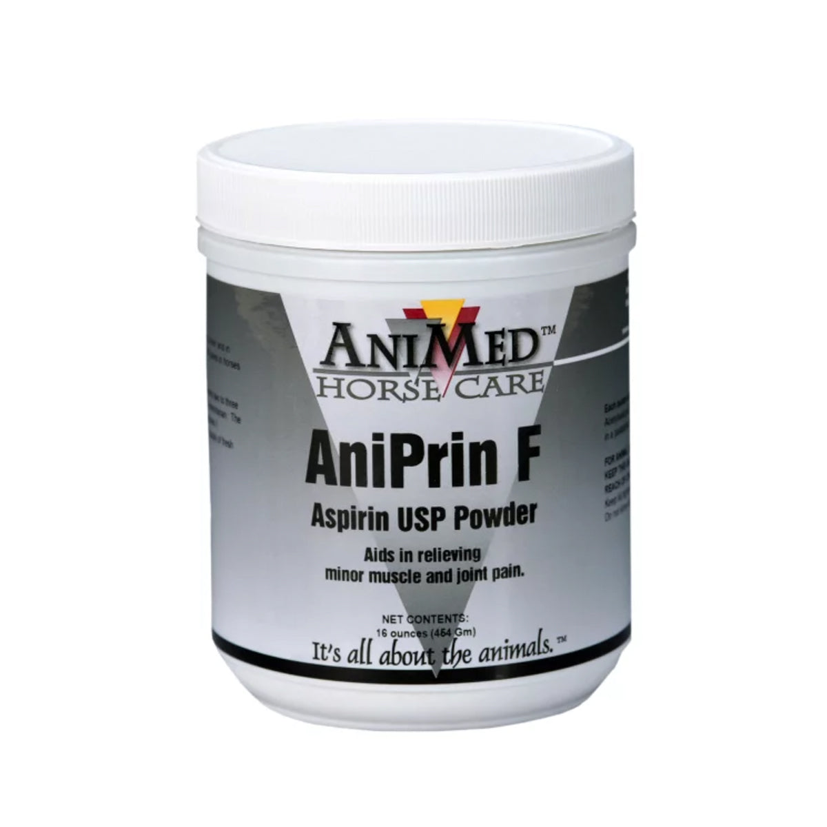 Es una fórmula oral a base de aspirina diseñada para aliviar el dolor muscular y articular leve, así como para reducir la fiebre en caballos.