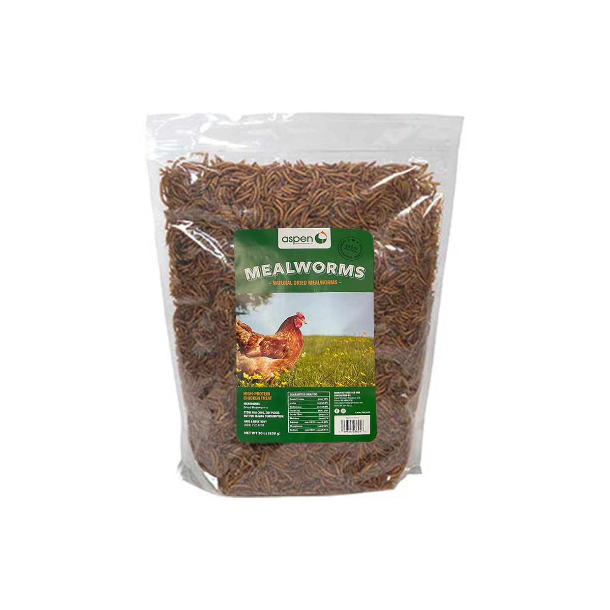 Aspen Dried Mealworms