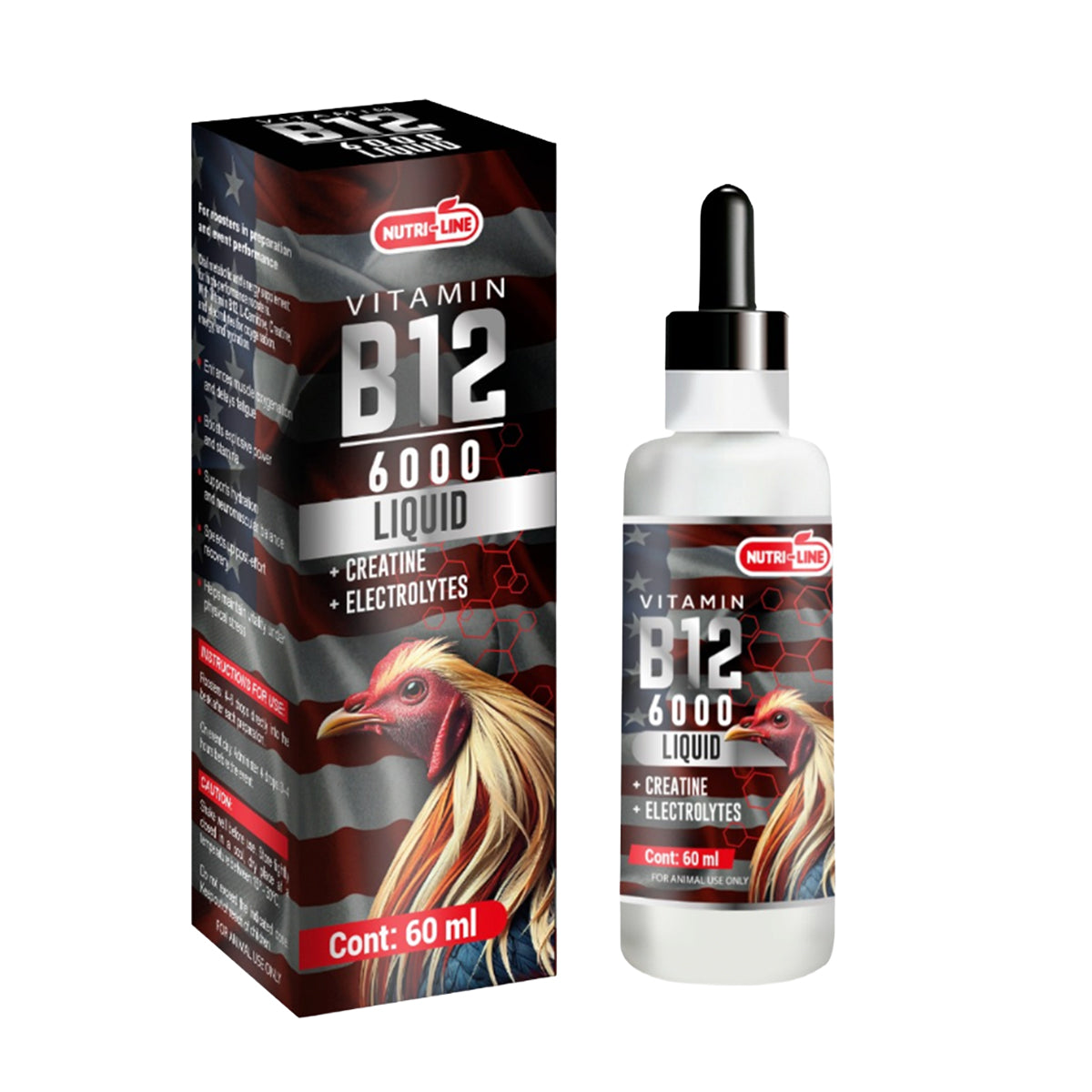 Vitamin B12 6000 Liquid – 60 ml
