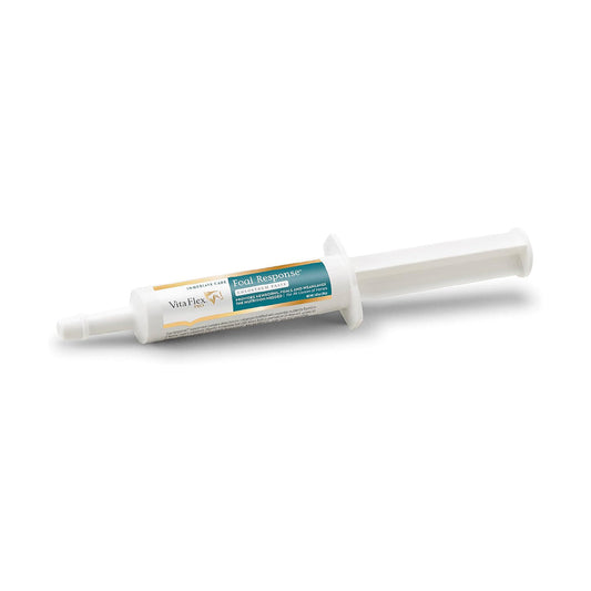 Foal Response contiene calostro bovino seco, enriquecido con nutrientes esenciales para apoyar el sistema inmunológico y el desarrollo saludable de los potros.