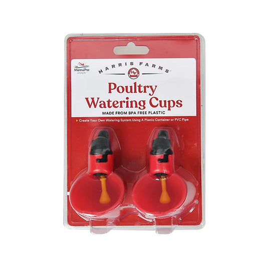 Poultry Watering Cups, 2-Pack
