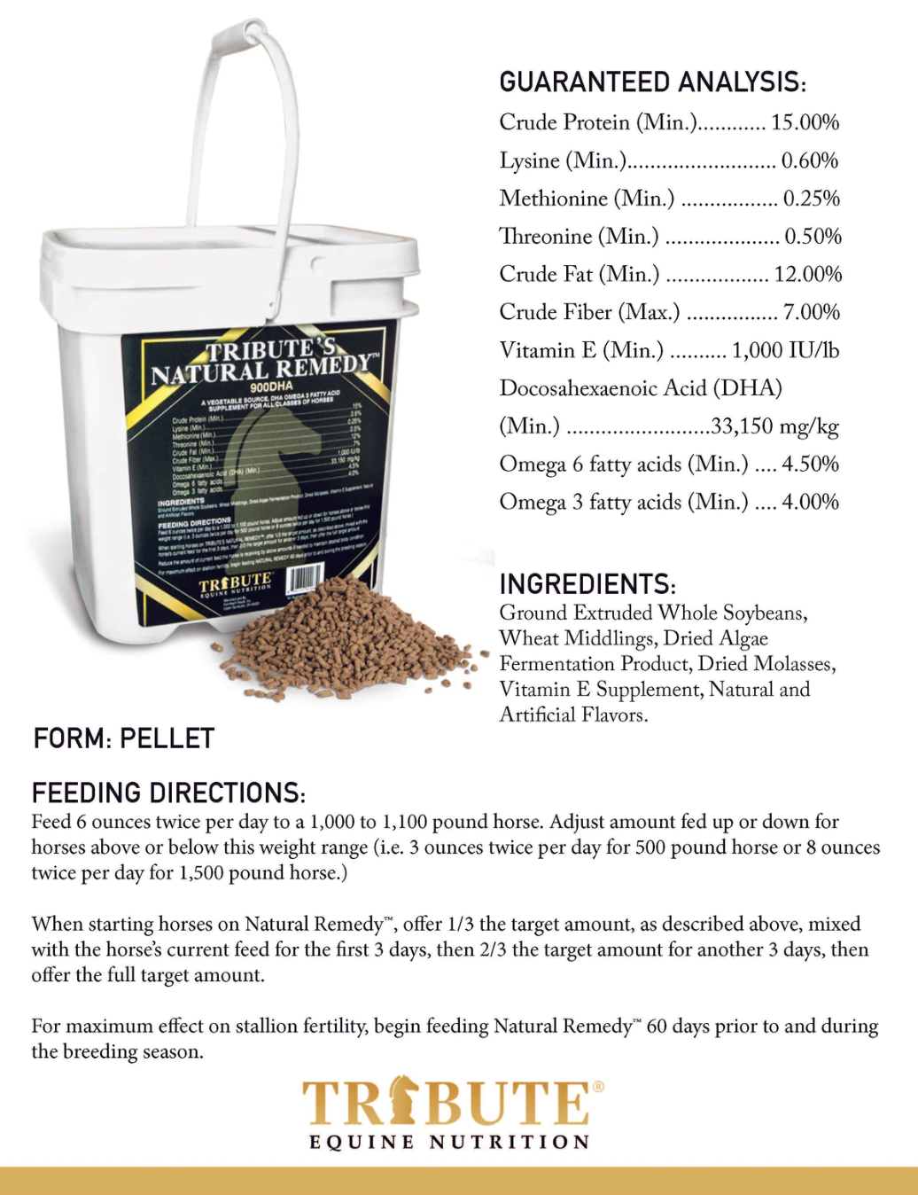 Tribute's Natural Remedy®
