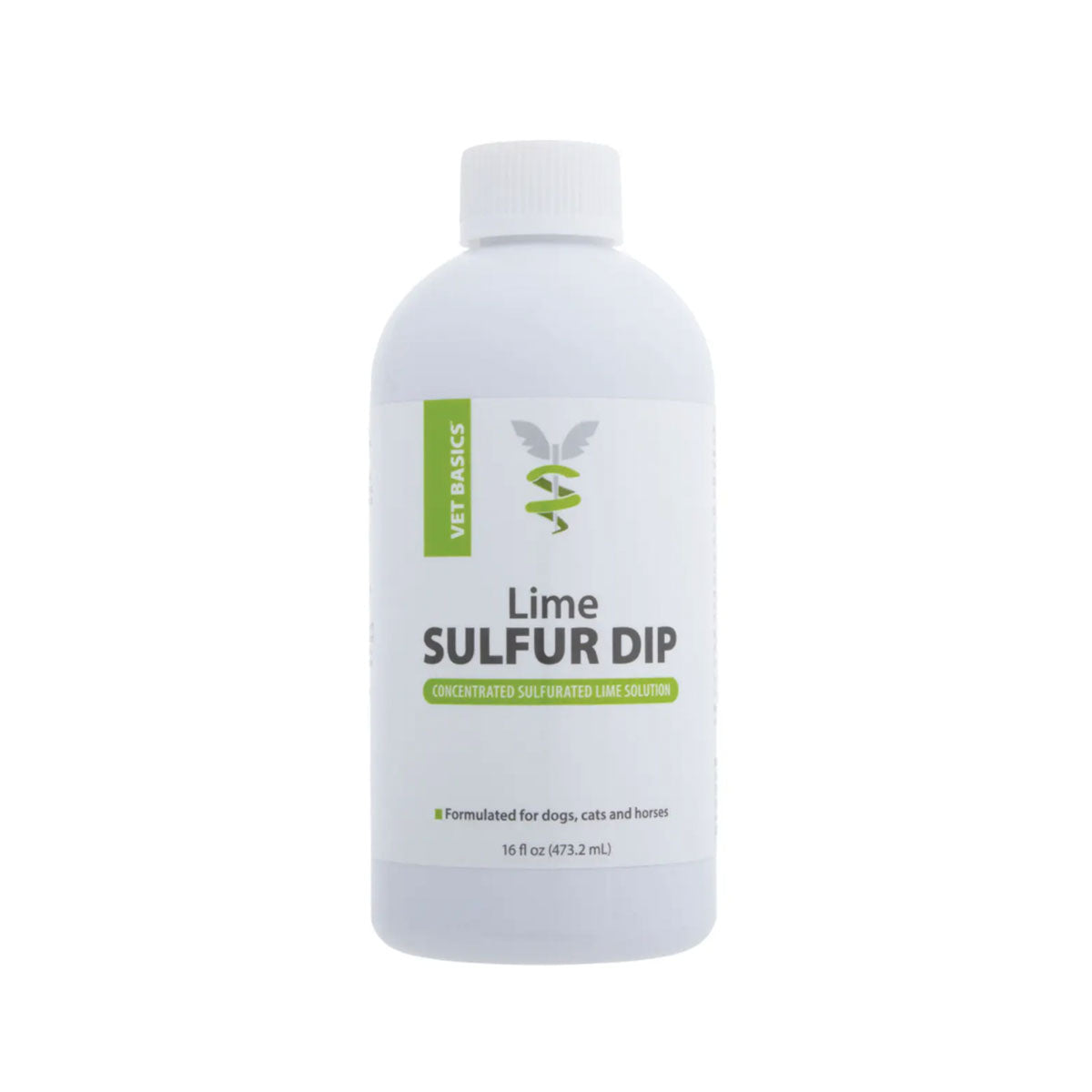 Vet Basics® Lime Sulfur Dip – Tratamiento Antimicrobiano y Antiparasitario para la Piel