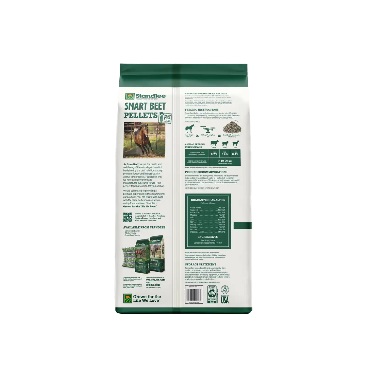 Standlee Smart Beet Pellets (Remolacha)